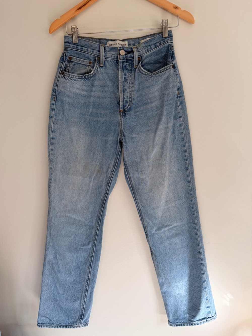 Denim Forum The Joni High Rise Loose Jeans